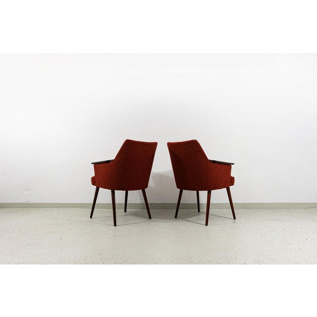 Set of Vintage Armchairs, Poland, 1960s For Sale - Image 4 of 15