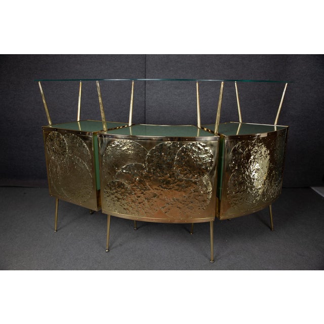 The dry bar designed in the style of Gio Ponti, produced by JustFurnituress, represents a perfect blend of innovative...