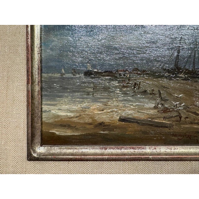 Meyer-Wiegand Rolf Dieter Krefeld, Landscape Composition, Oil Painting on Canvas, Framed For Sale - Image 9 of 13