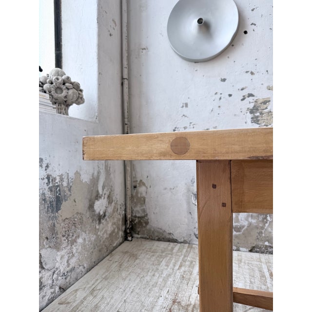 Mountain Dining Table in Beech, 1950s For Sale - Image 12 of 18