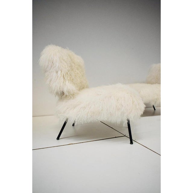 Metal Set of Vintage Armchairs, 1970s For Sale - Image 7 of 8