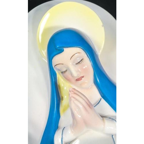 Ceramic holy water stoup by pietro spertini for lenci. Turin, 1930s origin turin period 1930s author pietro spertini...