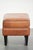 1990s Vintage Sheepskin Ottoman with Black Piping For Sale - Image 5 of 10
