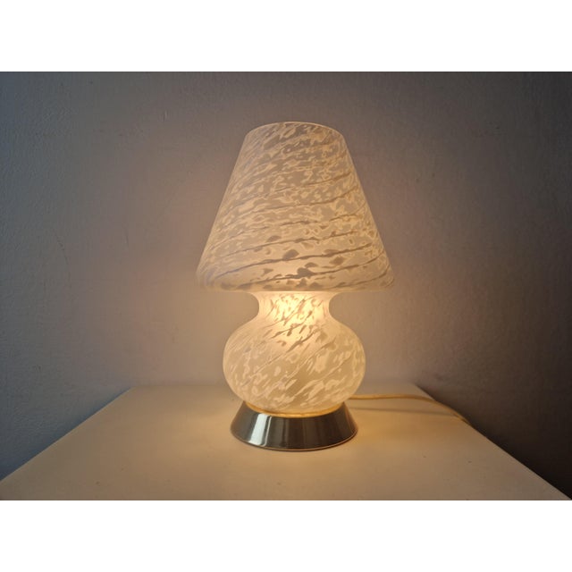 Mushroom Lamp in Murano Glass by Murano for Manifattura Di Murano, 1960s For Sale - Image 9 of 9