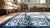 Sensational Floral-Medallion on a Ivory Background and Blue Border Antique Chinese Ningxia Rug For Sale - Image 10 of 10