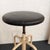Early 2oth Century Industrial Painted Steel Adjustable Apothecary Swivel Stool For Sale In New York - Image 6 of 6