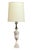 Antique White Pair of Vintage Italian Neoclassical White Marble Urn Table Lamps With Carved Details For Sale - Image 8 of 11