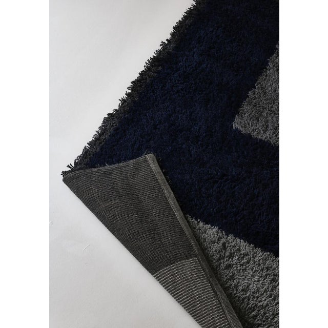 Scandinavian Modern Handmade Rug bz Unika-Væv & Ross Littell, Denmark, 1960s For Sale - Image 10 of 12
