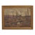 Framed Oil on Canvas Painting Wwi No Mans Land - Signed For Sale