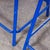 French Bright Blue Laboratory Stools, 1970s, Set of 6 For Sale - Image 12 of 18