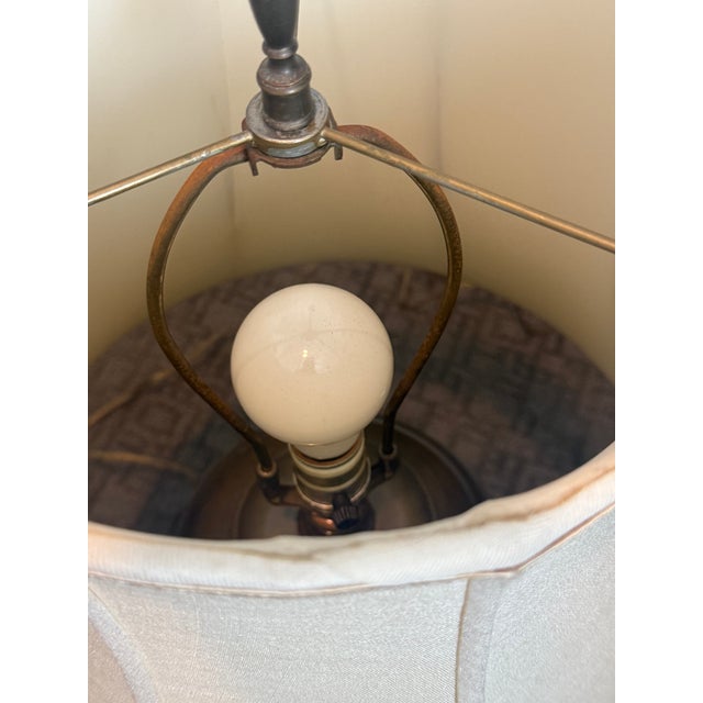 1970s 1970s Neoclassical Paul Hanson Original Milk Jug Table Lamp For Sale - Image 5 of 10