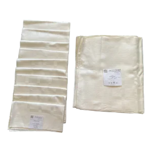 Klassbols Linnevaveri "Delta" Tablecloth 130" X 60" With 10 Napkins 19.5" X 19.5" Made in Sweden