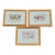 Antique French Rooster & Poultry Lithographs in Burled Wood Frames – Set of 3 For Sale