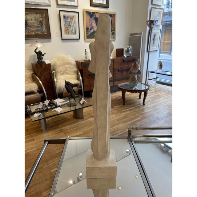 White Joseph Csaky, Polimnya, Studio Plaster, 1965 For Sale - Image 8 of 18