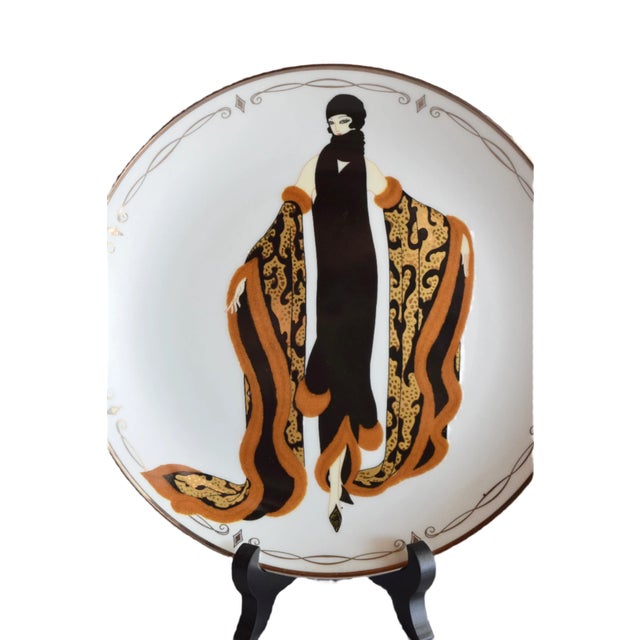 Erté "Mystic" Limited Edition Plate For Sale In San Diego - Image 6 of 8