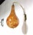 Metal Mid-Century Modern Pear Shaped Sconces- a Pair For Sale - Image 7 of 10