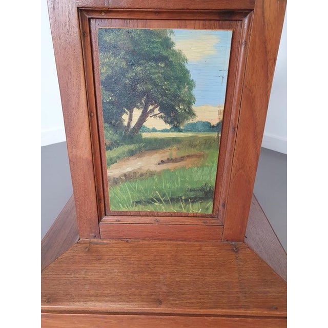 Indonesian Table with Marble Top For Sale - Image 10 of 13