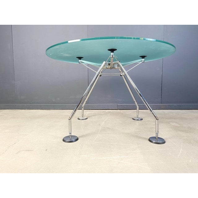 Nomos Dining Table attributed to Norman Foster for Tecno, 1990s For Sale - Image 9 of 13
