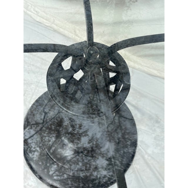 Metal Russell Woodard Florentine New Orleans Center Table for Patio For Sale - Image 7 of 9