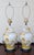 Chinoiserie Vintage Chinoiserie Ginger Jar Table Lamp: Hand Painted Floral - a Pair For Sale - Image 3 of 7