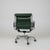 Early 21st Century Herman Miller Eames Aluminum Group Soft Pad Management Chair – Green Leather For Sale - Image 5 of 9