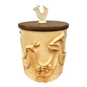 Metlox Poppytrail Mid Century Bird Cookie Jar