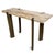 Bronze Petrified Wood & Bronze Console Table For Sale - Image 8 of 12