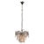 20th Century Italian Mid-Century Murano Style Glass Disc Chandelier For Sale - Image 15 of 18