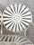 Early French Sunburst Wrought‑Iron Garden Bench, Attributed to François Carré For Sale - Image 6 of 10