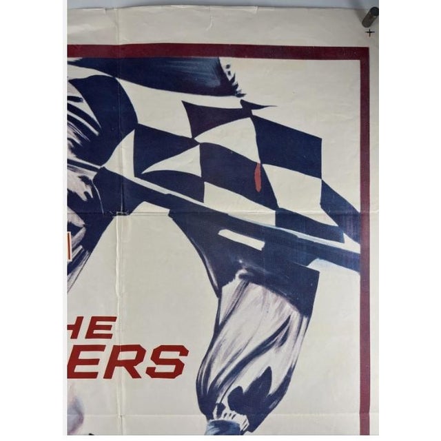 American Racers Movie Poster (Fine) One Sheet 1961 Car Racing Kirk Douglas For Sale - Image 3 of 3
