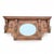 Dutch Entryway Wall Coat Rack in Carved Wood with Central Mirror, 1950s For Sale - Image 12 of 15