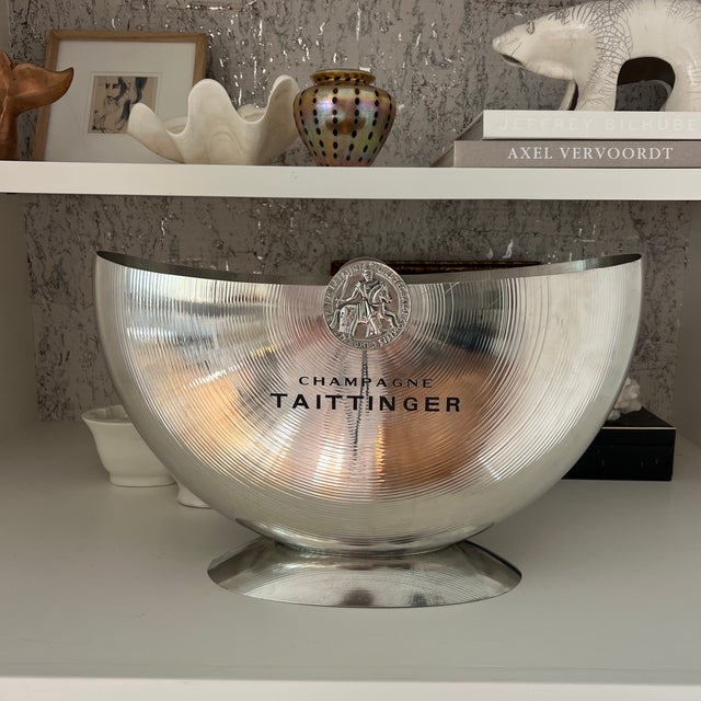 Vintage French Taittinger Double Champagne Cooler