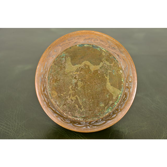 Marshall Field & Co. Antique Viking Bronze Inkwell, Circa 1910 For Sale - Image 12 of 13