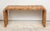 Wood Contemporary Hand-Stenciled Bark Console Table For Sale - Image 7 of 7