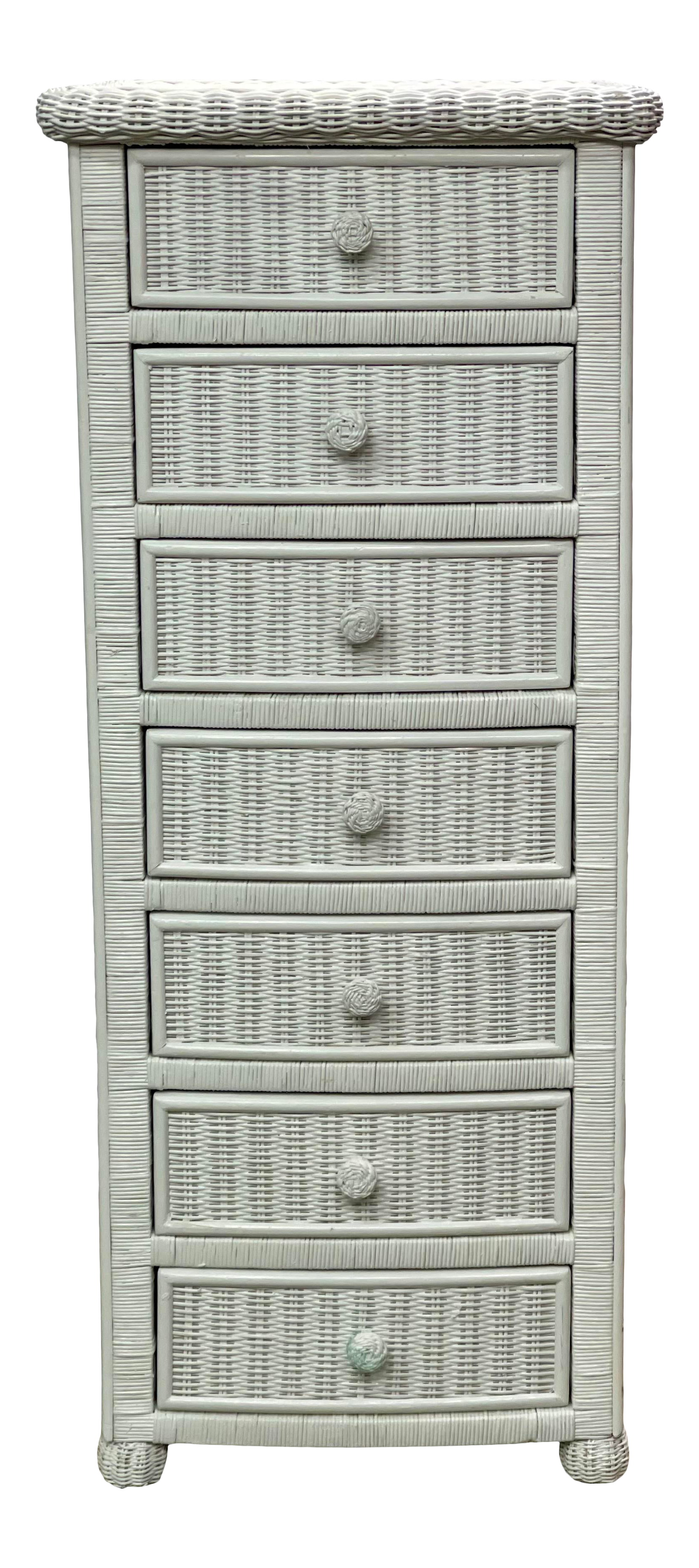 wicker drawer unit on Vintage New Henry Link Dressers And Chests Of Drawers Chairish