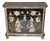 Hollywood Regency Vere Eglomise Chinoiserie Style Commode For Sale