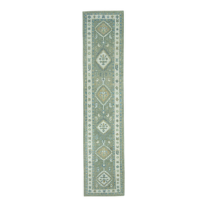 Turkish Oushak Rug 2'8" x 12'10" #19177