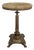 Neoclassical Style Pedestal Table in Onyx For Sale