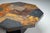 Wood Large Octagonal Coffee Table with Multicoloured Slate Top, 1980s For Sale - Image 7 of 13