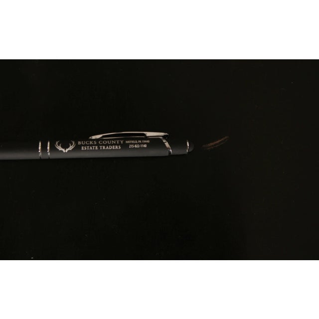 Moravian Seminary For Girls Black Painted Windsor Armchair For Sale - Image 9 of 13