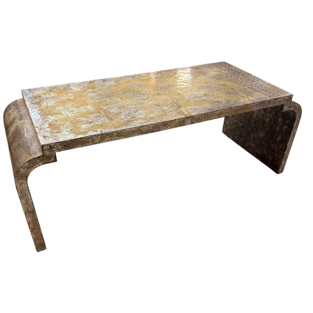 Formations Dennis & Leen for Formations Furniture Waterfall Cocktail Table For Sale - Image 4 of 4