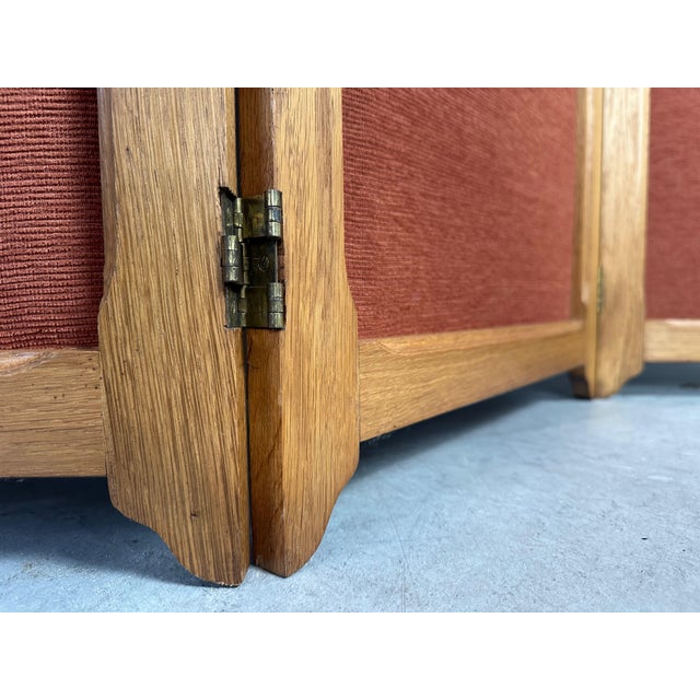 Wood Vintage Room Divider in Oak, 1960s For Sale - Image 7 of 12