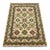 Ivory Kazak Wool Rug With Colorful Medallions, 5'6" X 7'6" For Sale