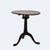 Antique Queen Anne Mahogany Dish Top Tilt Top Table with Bird Cage C1780 Measures- 30"H x 26.75"W x 26.75"D