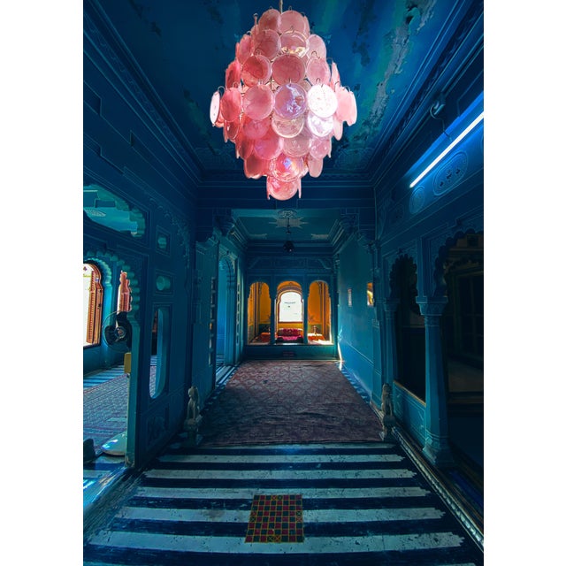 2000 - 2009 Vintage Italian Murano Chandelier, 2000 For Sale - Image 5 of 18