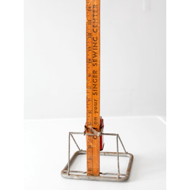 Mid-Century Singer Skirt Marker Hem Gauge For Sale - Image 9 of 13