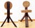Mid-Century Modern 1950s Mid-Century French Mediterranean Tripod Side Chair Attributed to Audoux-Minet For Sale - Image 3 of 18
