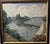 Fritz Zimmer, Harbor in Düsseldorf, Oil Painting on Canvas For Sale - Image 13 of 13