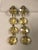 Imagine your hair swept back in an up-do so these stunning 3” long Austrian Yellow Floral Lucite Dangle Earrings can take...