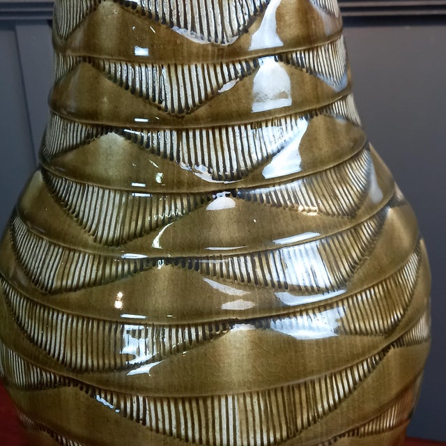Ceramic Vintage Ceramic Table Lamp, 1960s For Sale - Image 7 of 8